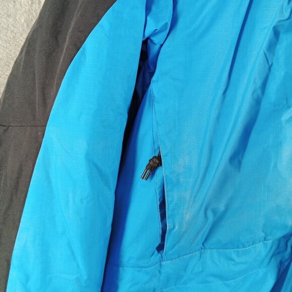 PRECISION MOUNTAINEERING Men Ski Jacket Size MEDIUM Two Tone Full Zip W/ Pockets - Picture 6 of 15